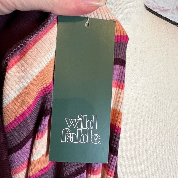 Wild Fable Striped Collared Mini Dress - Picture 5 of 9